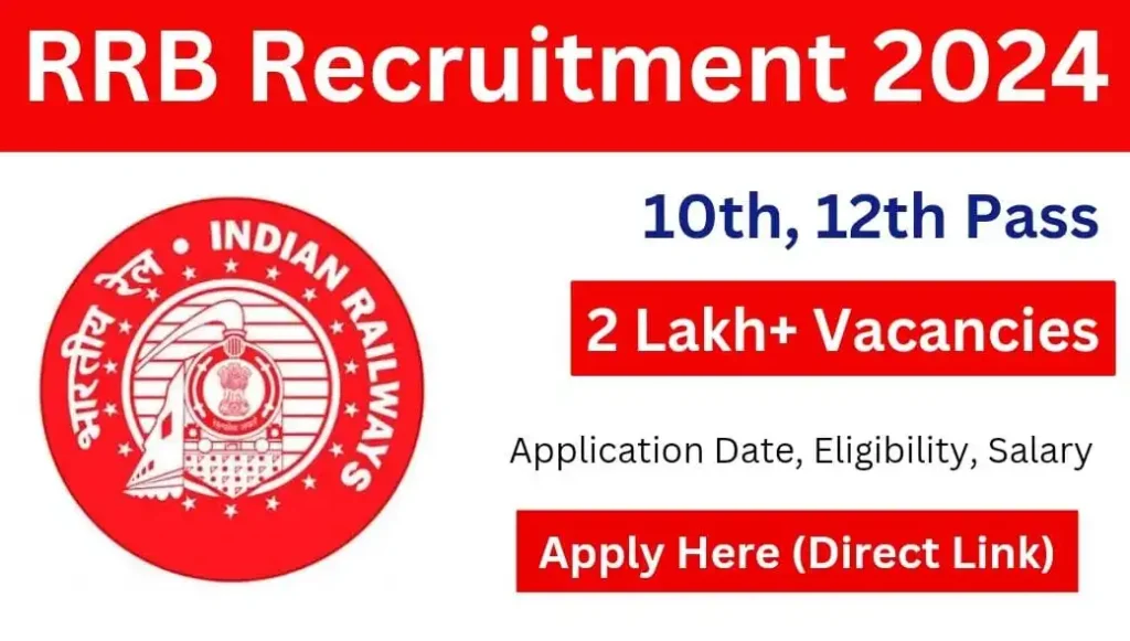 RRB Apply online 2024